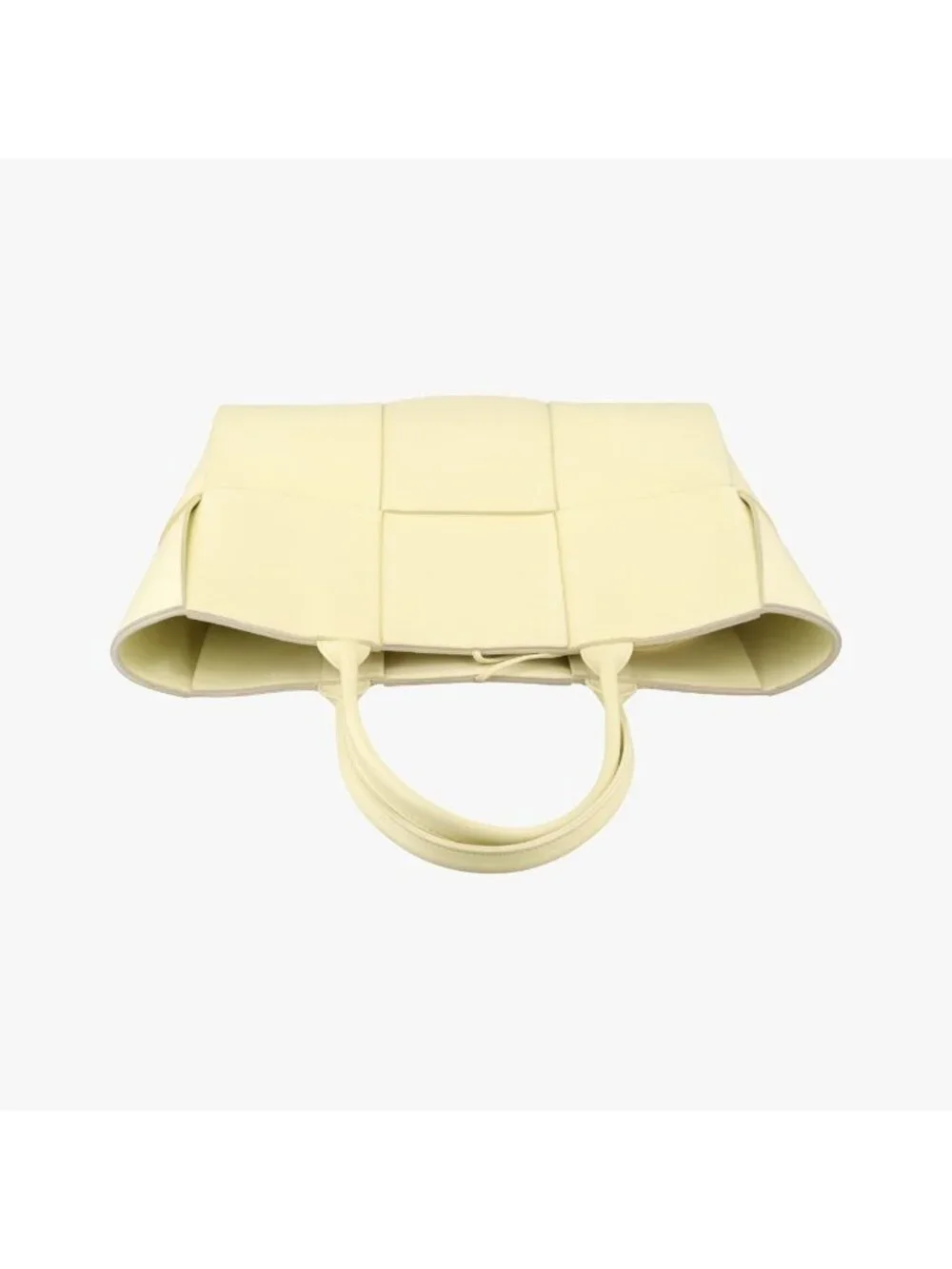 Bottega Veneta Small Therco Tote Yellow Lambskin
